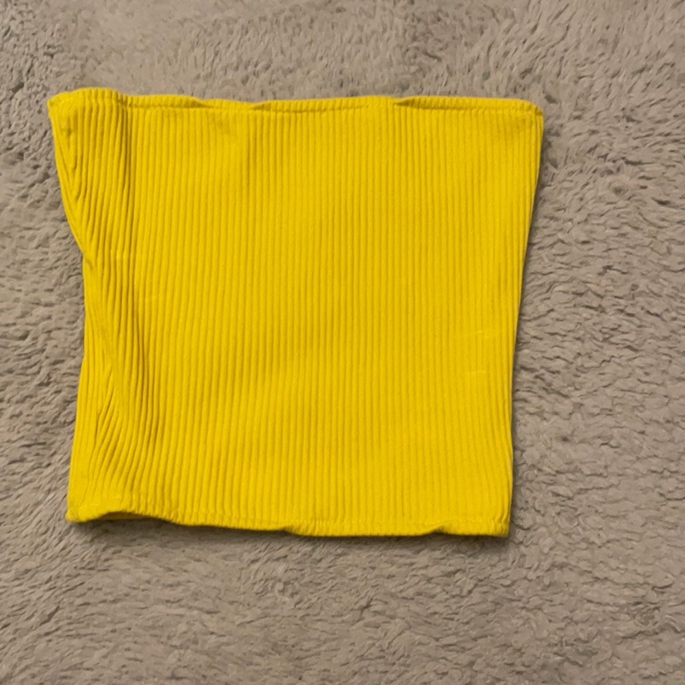 Yellow Tube Top